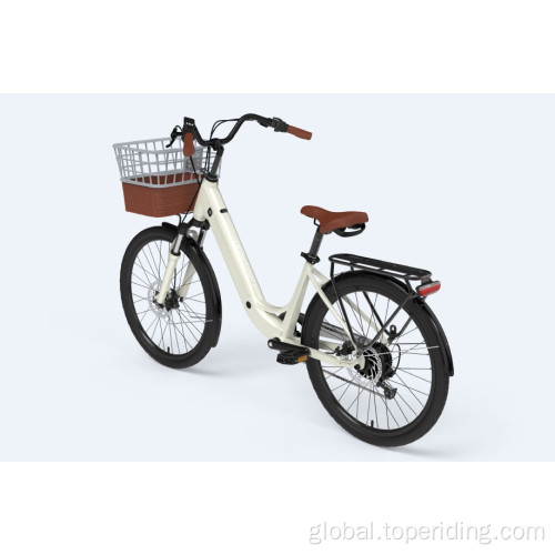 Electric Road Bicycles Customized Women's Hybrid Bike Factory